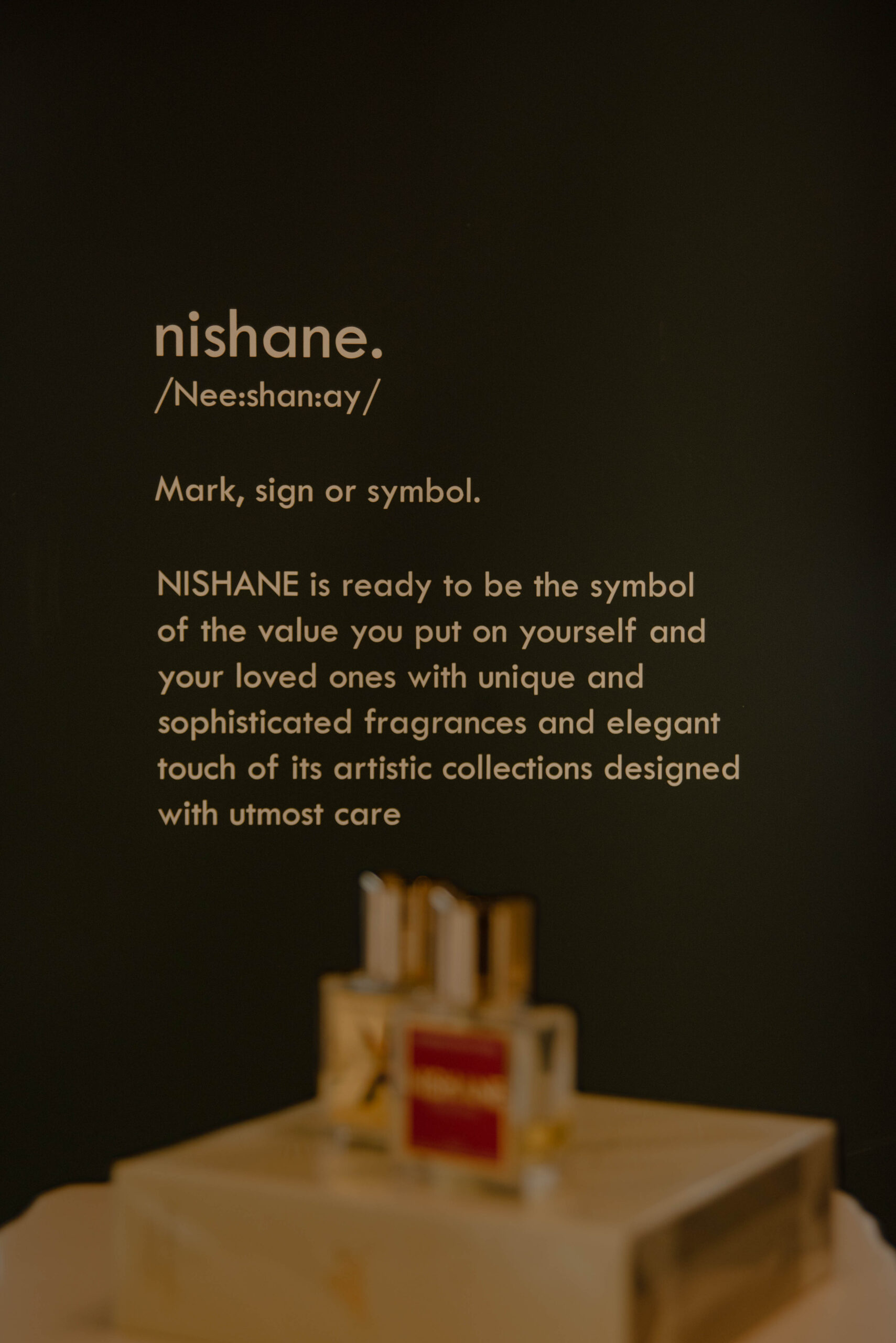 Nishane perfume brand store shooting